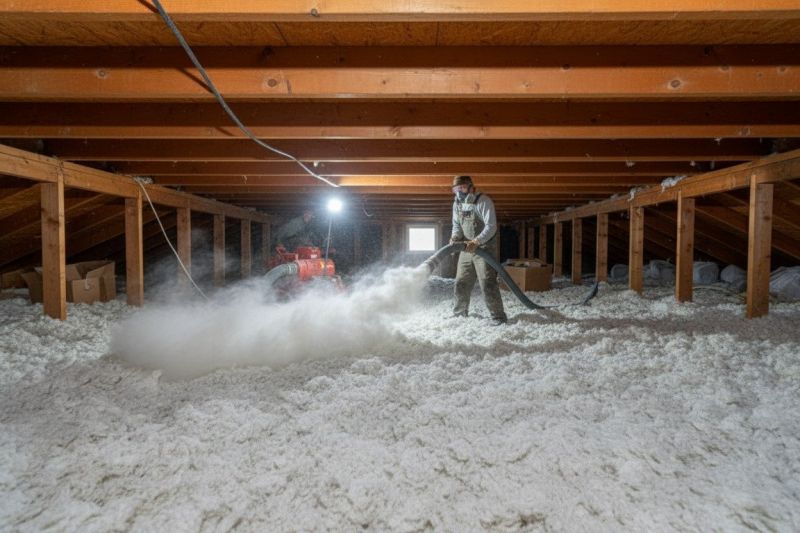 Attic Insulation Installation in Bastrop, TX