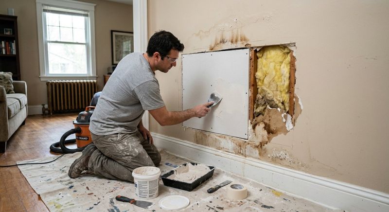 Bathroom Drywall Replacement in Kansas City, KS