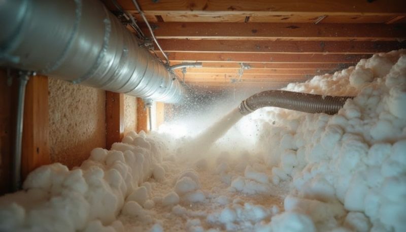 Blown Insulation Installation in Austin, TX