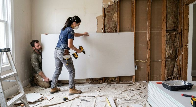 Drywall Hanging in Kansas City, KS