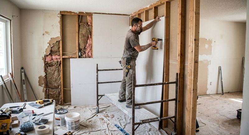 Residential Drywall Service in Olathe, KS